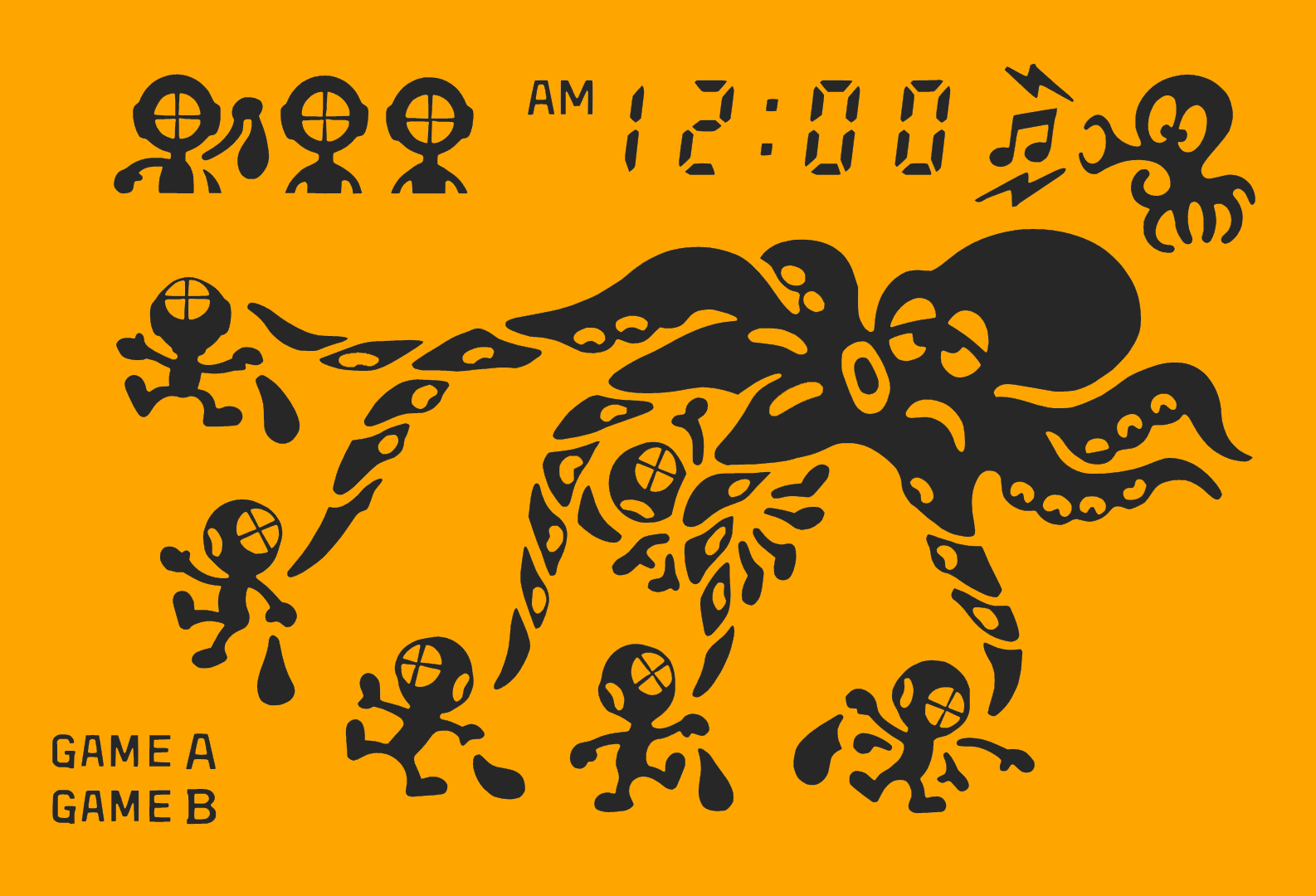 Game & Watch: Octopus